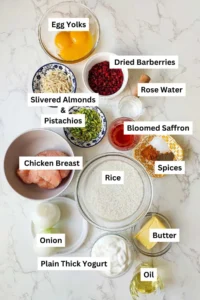 Tahchin-Morgh-Ingredients